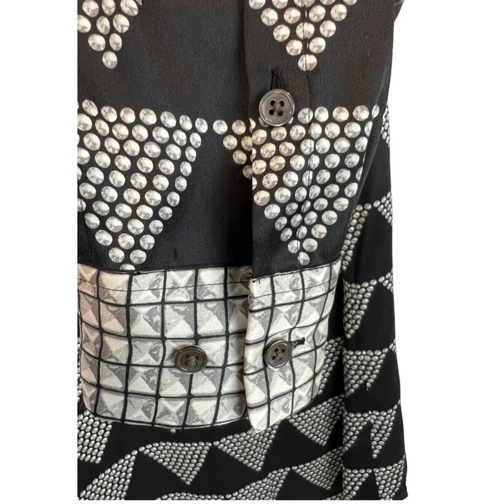 Equipment Femme Triangle Diamond Silk Blouse - Picture 5 of 11